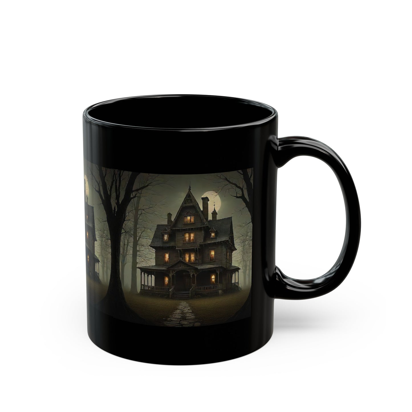 Black Mug Haunted House